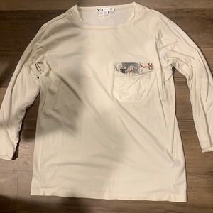 Y3 Long Sleeve Shirt with Front Pocket